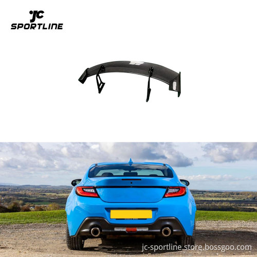 Carbon Fiber Rear Trunk Lid Wing Spoiler for Toyota GR86 Coupe 2-Door 2022-2023